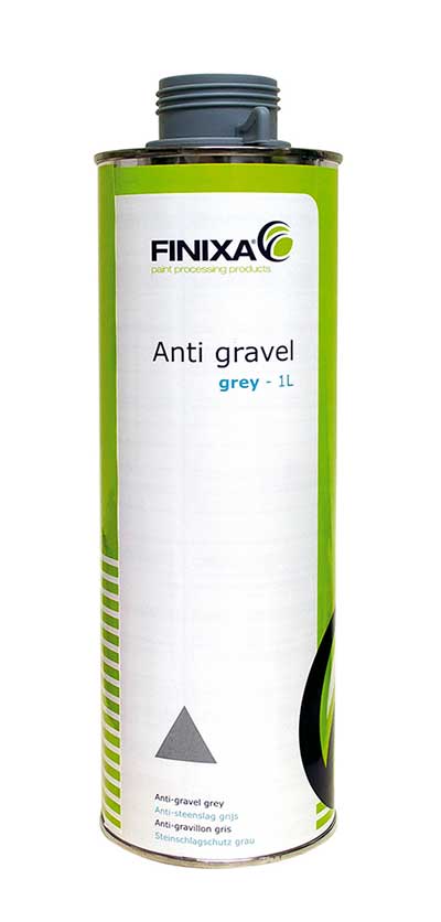 Grijze anti-steenslag bescherming, underbody coating, anti-roest bescherming,anti gravel,antigravel,anti-gravel
