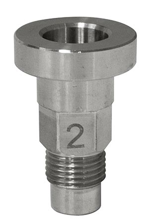 Adapter M16 uitwendige schroefdraad