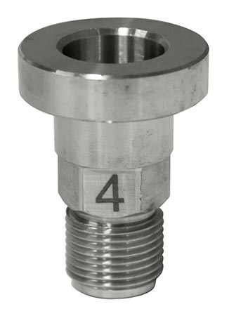 Adapter 3/8 uitwendige schroefdraad
