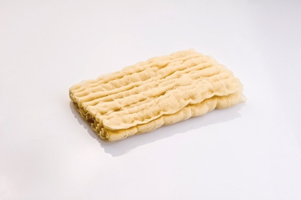 Gerimpelde kleefdoeken, stofdoek met kleefmiddel